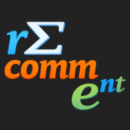 rEcomment: MD/LaTeX Comments